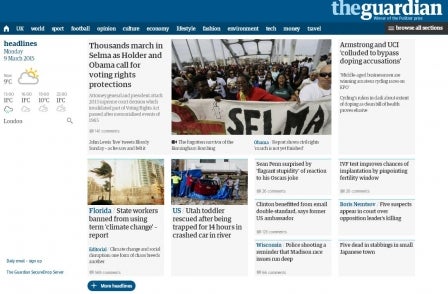 Guardian claims more US than UK unique browsers as GMG reports 20 per cent rise in digital revenue to £80m